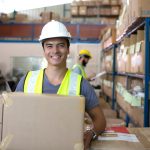 Warehouse,Worker,Checking,Stock,Products,In,Store