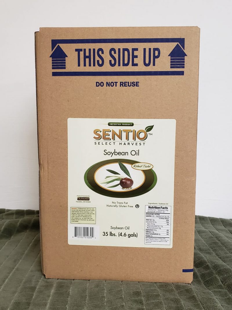 Sentio Soybean Oil 35 Pound Jug Liquid Manufacturing Solutions, Inc.